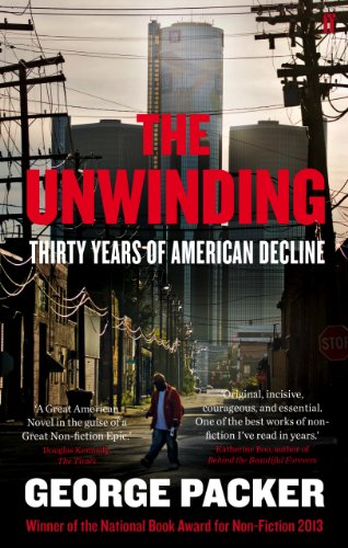 Buchseite und Rezensionen zu 'The Unwinding: Thirty Years of American Decline' von George Packer