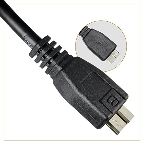 EXINOZ® USB 3.0 Y Kabel Micro für Samsung M3 Externe Festplatte 3 Pack - 5