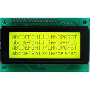 Generic ST/20x4Y Silicon TechnoLabs 20x4 Line LCD Display with Yellow Backlight HD44780