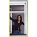Produktbild Insektenschutz Rollo 130x160cm Braun Fliegengitter Fenster Netz Rhino Screen