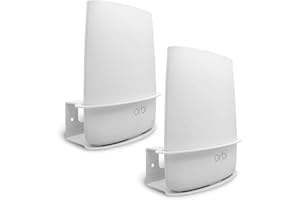 ALLICAVER Kompatible Wandhalterung für Netgear Orbi, stabile Metallhalterung, kompatibel mit Orbi WiFi Router RBS40, RBK40, RBS50, RBK50, AC2200, AC3000. (2 Stück)