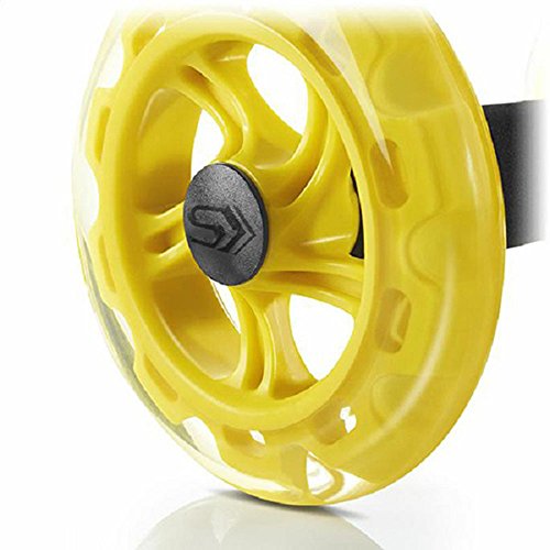 SKLZ APD-CW01-02 Trainingsrollen Bauchtrainer Core Wheels black/yellow - 2