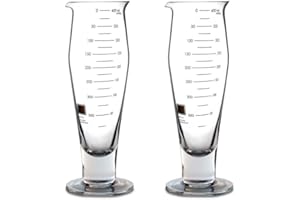 Periodic Tableware Laboratory Beaker Pilsner Glasses (Set of 2)