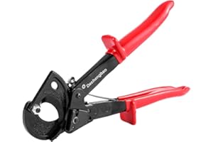 DECHENGBAO Tagliacavi, tagliacavi a cricchetto in rame per uso pesante in alluminio HS325A, tagliafili fino a 240 mm² Tagliacavi e tagliafili (HS325)
