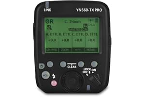 YONGNUO YN560-TX PRO N, YN560 TX YN-560TX Blitzsender Steuerung Auslöser, 1/8000s TTL M Multi HSS, für Nikon D7000 D5100 D90 D60