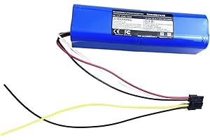 EINUZ Batería de Iones de Litio de 14,4 V 5600 mAh Compatible con CECOTEC Conga 4090 Robot Aspirador 18650 Parte