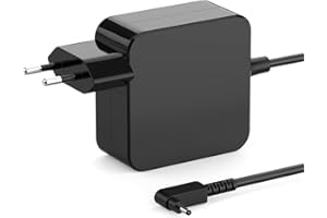 VUOHOEG 45W pour Chargeur Acer Swift 3 1 5, Chromebook 11 13 14 15 CB3 CB5 C720 C740 SF314-52 SF314-51 SF314-54 SF114-32 SF114-31 W15-045N4B A13-045N2A PA-1450-26 Ordinateur Portable Adaptateur 3.0 X 1.1mm