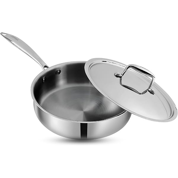 Buy Sitram Cybernox 2.1 Quart Saucier Pan with Cover Online at Low Buy Sitram Cybernox 2.1 Quart Saucier Pan with Cover Online at Low