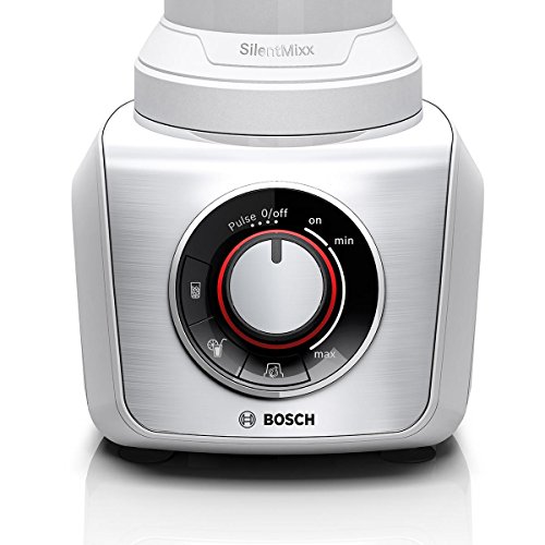 Bosch MMB64G3MDE Standmixer SilentMixx (800 W, ThermoSafe Glas, Smoothie-Filter, Messer) Edelstahl gebürstet - 5