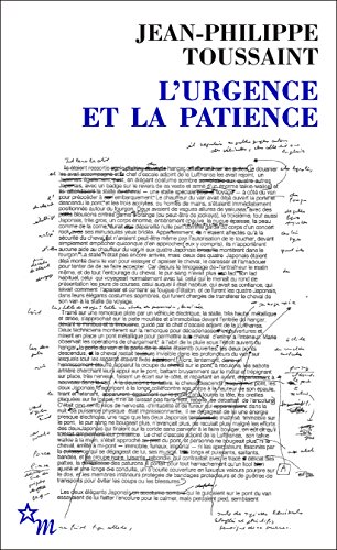 Livres Couvertures de L'Urgence et la Patience