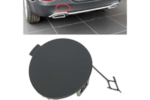 Three T Copertura del cappuccio dell'occhio del gancio di traino del paraurti posteriore dell'automobile 68203273AE misura per Cherokee 2014-2018