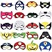 Produktbild RioRand Superhelden Masken 20 Stücke, Superheld Party Supplies, Superhelden Cosplay Masken, Party Gefälligkeiten Halbmasken Elastischen Seil Perfekt für Kinder Oder Jungen im Alter von 3 +