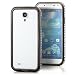 Produktbild Saxonia Samsung Galaxy S4 Ultra Slim Case Alu Rahmen Handy Hülle Aluminium Bumper Cover Schutzhülle Strass Glitzer Design Schwarz