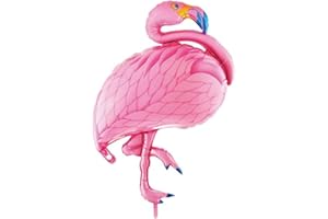 PARTY TIME 1 An de plus-CMEA9414 GLOBO DE ALUMINIO FLAMENCO, Color rosa, Estandar (CMP IBERICA EA9414)