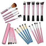 niceEshop(TM) Professional Cosmetic Eye Face Makeup Tool Brush Kit Travel Set