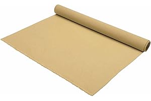 A ABSOPRO Headliner Fabric 19.6"Lx57"W Interior Trim DIY Roof Repair Replacement Suede Fabric Khaki