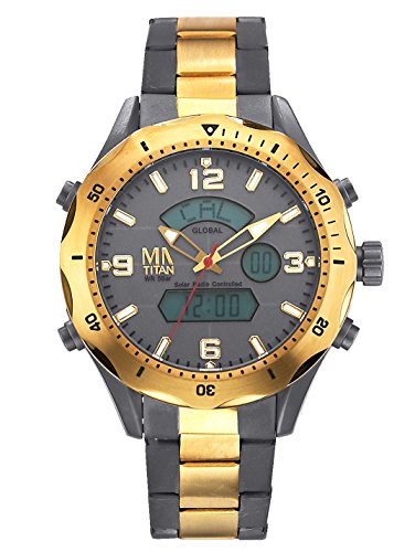 Herren Funk-Solar-Chronograph by Meister Anker Herren Funk-Solar-Chronograph by Meister Anker