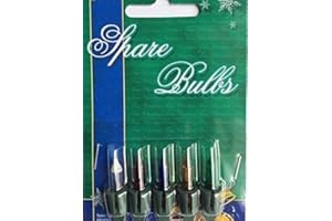 BWR Lot de 5couleur Push en ampoules de sapin pour éclairage de Noël 12V/0.09V/1,08W