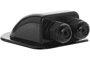 Offgridtec 006415 Roof Duct Dual Black For Motor Home Caravan Boat Solar Cable Duct ABS