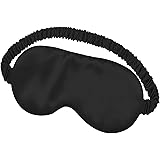 Sleep Mask,Silk Eye Mask for Sleeping Women/Men/Girls,19 Momme Both Sides 100% Pure Mulberry Silk Blackout Anti-Allergy Blind