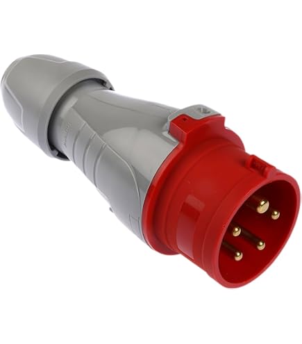 Legrand Hypra Starkstrom-Steckdose, 16 A, 380/415 V, IP44, 3P+N+E – Für Sichere Außeninstallation