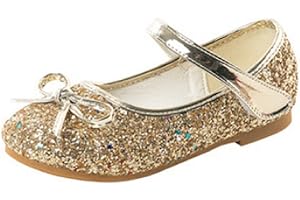 BININBOX Ballerine da Bambine e Ragazze Elegante Ragazza Tacchi Alti Principessa Mary Jane Scarpe Tacchi Scarpe da Festa di Nozze