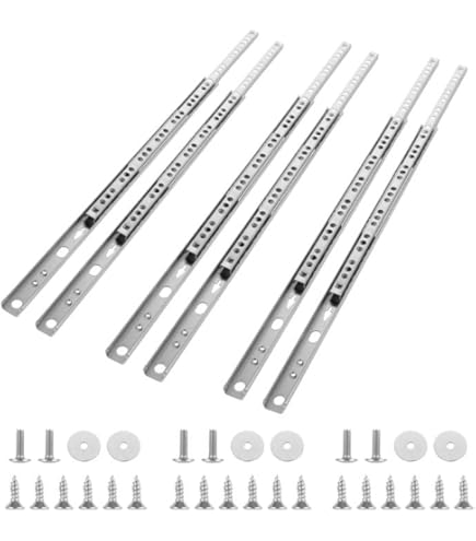 17MM REPLACEMENT DRAWER RUNNERS-246MM 416MM SUITABLE MFI-IKEA OR