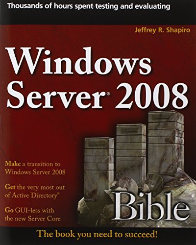 Windows Server 2008 Bible by Jeffrey R. Shapiro (2008-07-21) gratuit Windows Server 2008 Bible by Jeffrey R. Shapiro (2008-07-21) gratuit