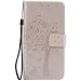 Produktbild Nancen Tasche Hülle für Huawei P9 (5,2 Zoll) Flip Schutzhülle Zubehör Lederhülle mit Silikon Back Cover PU Leder Handytasche im Bookstyle Stand Funktion Kartenfächer Magnet Etui Schale