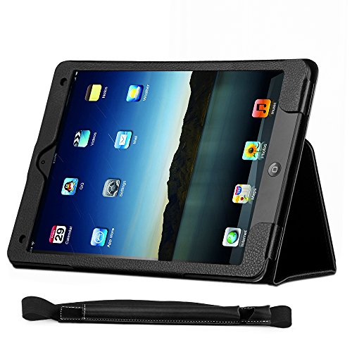 iPad Pro 12.9 Hülle (2015 Modell) , COCASES iPad Slim Smartshell Cover Case Schutzhülle Tasche mit Auto Schlaf / Wach Funktion und Apple Pencil Hülle in einem für Apple iPad Pro 12.9 Zoll mit Stifthalter (Schwarz) - 7