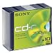 Produktbild Sony - CD-R, 48x, 700 MB nach ISO-9660-MODE-1, Slim Case, 10 CD-Rs mit je 80 Minuten