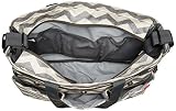Skip Hop 230102 Duo Double Signature Chevron – Zwillingswickeltasche, grau / weiß - 5