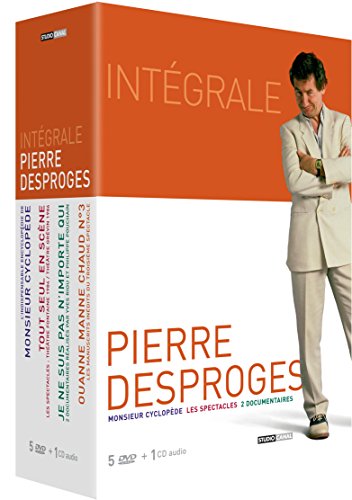 Book's Cover of Pierre Desproges lIntégrale  Coffret 5 DVD