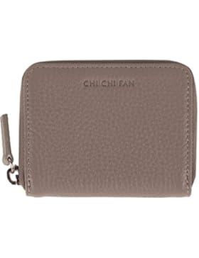 CHI CHI FAN Portemonnaie Medi | Kleine Leder Geldbörse aus genarbtem Rindsleder | Top Qualität und stylish-klares...