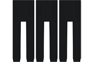 L&K-II Lot de 3 Leggings pour garçons Pantalons pour Enfants Automne Printemps Coton Longueur Cheville 2764