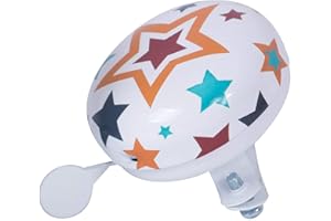 Kiddimoto Sonnette Velo Ringring Classic Mixte Enfant - Taille S (58mm) | Disponible en différentes Tailles et conceptions