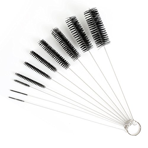 Luxebell Schlauchbürste Nylon Rohrreinigungsbürsten -Set für Trinkhalme , Gläser, Keyboards, Schmuck Reinigung, Set von 10 - 3