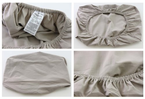 schlafgut 5015F-00002000-601-052 Kissen flexibel Kissenbezug, Woll-Mischgewebe, aqua, Sondergrößen, 42.0 x 26.0 x cm - 5