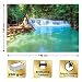 Produktbild XXL Poster Wasserfall Feng Shui Wandbild Dekoration Natur Dschungel Landschaft Paradies Urlaub Thailand Asien Wellness Spa Relax