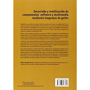Desarrollo y reutilización de componentes software y multimedia mediante lenguajes. Certificados de profesionalidad. Desarrollo de aplicaciones con t