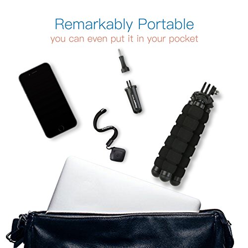 Fotopro Handy Stativ, Kamera StÃ¤nder mit Bluetooth Fernbedienung fÃ¼r iPhone 7,iPhone 8, iPhone 6S, Samsung Galaxy S7, S8, Huawei, HTC, Gopro Hero 5, 6