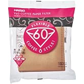 Hario V60 02 Dripper Filtresi Nat&uuml;rel (100 adet)