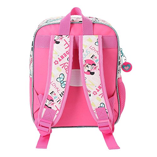 Disney-Sac à dos crèche et maternelle 28cm Minnie Happy Helpers Rose