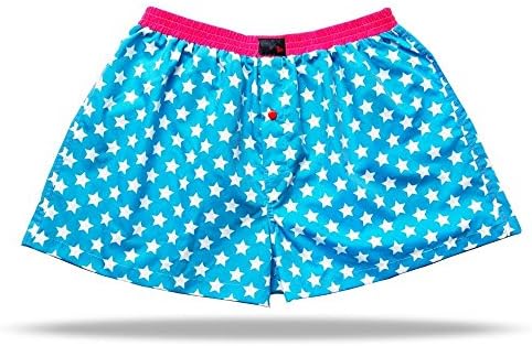 UNABUX Boxer Shorts - Colourful Undies Designer Boxers Boxershorts Trunks Underwear for Men or Women SIZE XXL