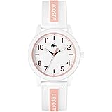 Lacoste Orologio Analogico al Quarzo Unisex per ragazzi con cinturino in silicone di diversi colori