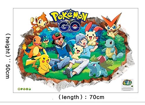 Preisvergleich Produktbild THTB Wandsticker - Pokemon GO (2)