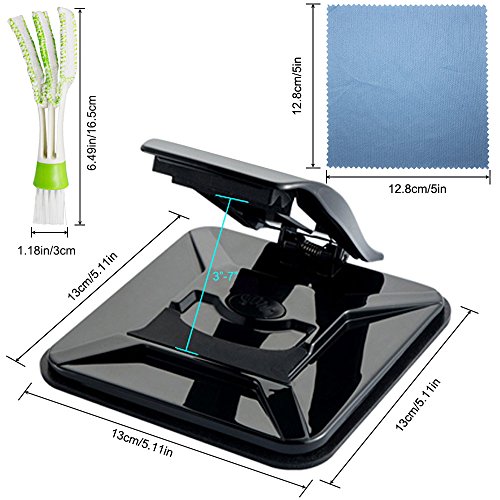 Supporto GPS per auto con Mini Duster, AFUNTA Supporto per auto cruscotto antiscivolo per dispositivo 3 