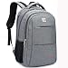 Produktbild Große Kapazität Geschäft Computer Rucksack Wasserdicht Verschleißfest Student Schultasche Neue Mode , 15.6 inch upgrade: grey cotton increase