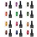JACKY 12 Color UV Glue Nail Polish Manicure LED Cats Eye Color Nail Decoration (K)