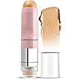 Highlighter Stick With Puff | Glowing & Shining Face | Waterproof, Smudgeproof | Better For Make Up | Upto 24 Hours Stay | Color - Golden, 7.5g (W-2)